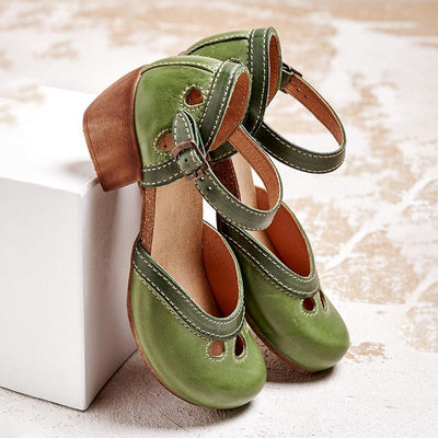 Avy | Orthopedic Sandals with Low Heel