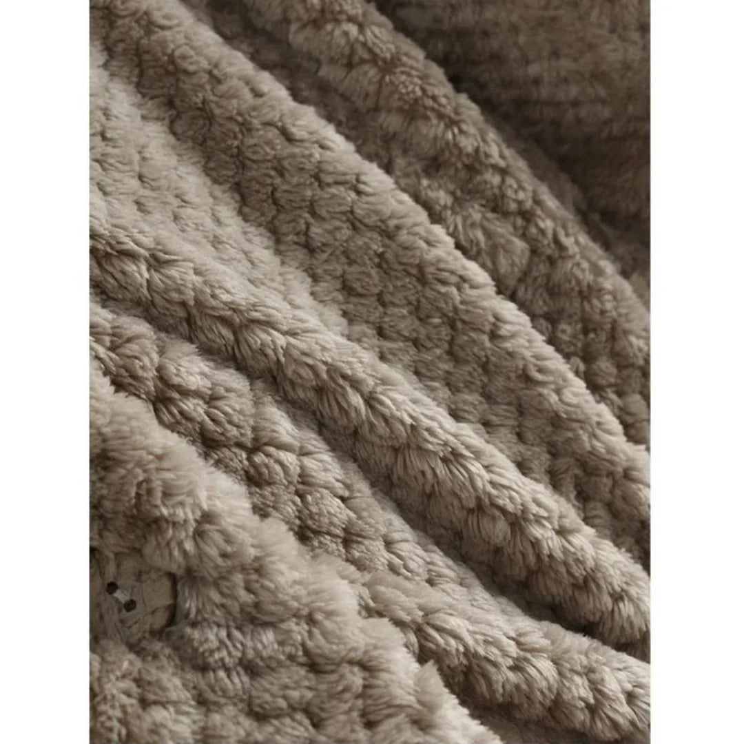 Dana™ - Ribbed Hooded Wrap.