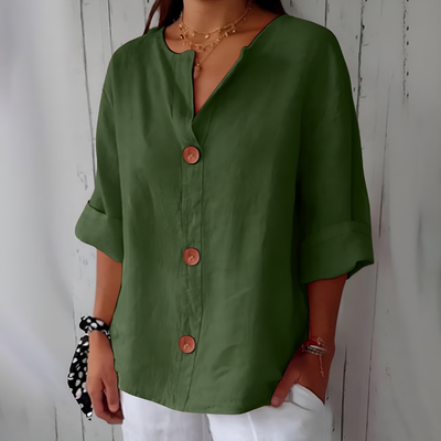 Ella - Linen Blouse
