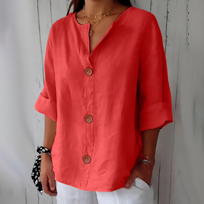 Ella - Linen Blouse