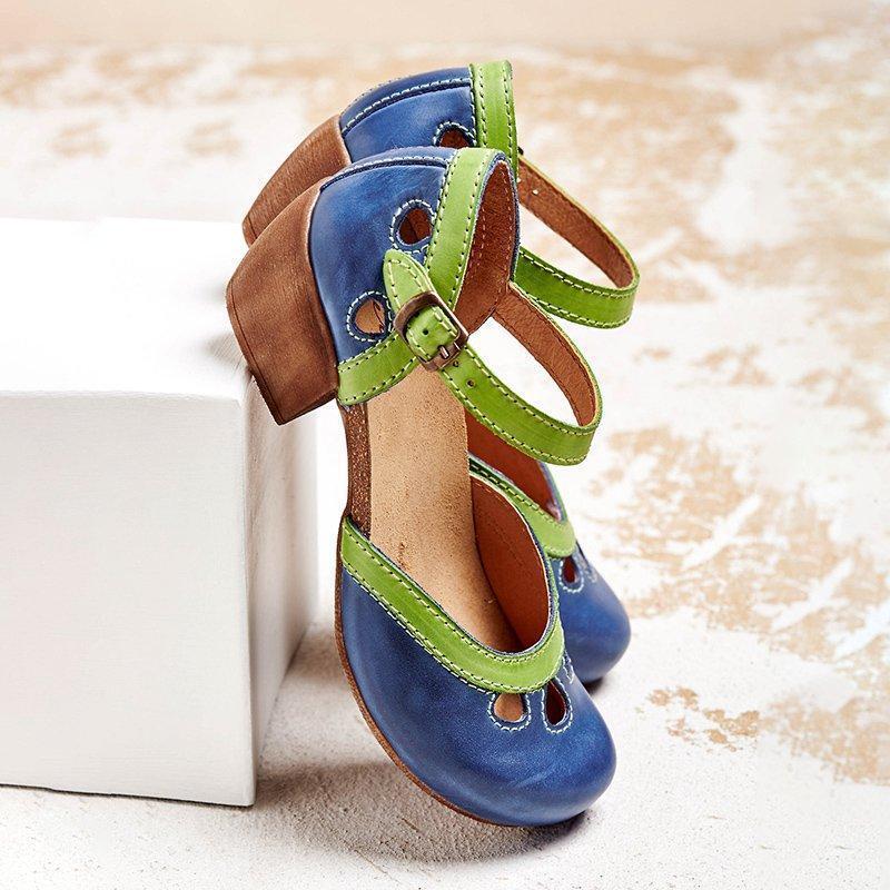Avy | Orthopedic Sandals with Low Heel