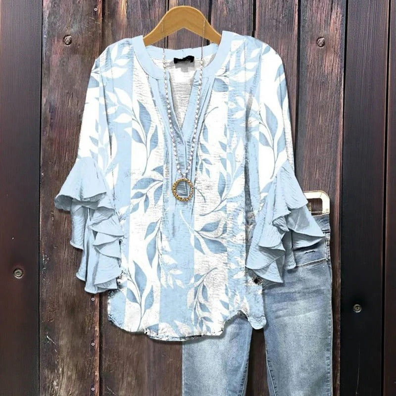 Johanne™ | Vintage blouse with floral print