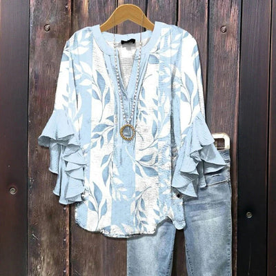 Johanne™ | Vintage blouse with floral print