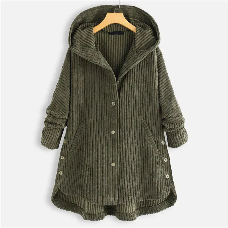 Dana™ - Ribbed Hooded Wrap.