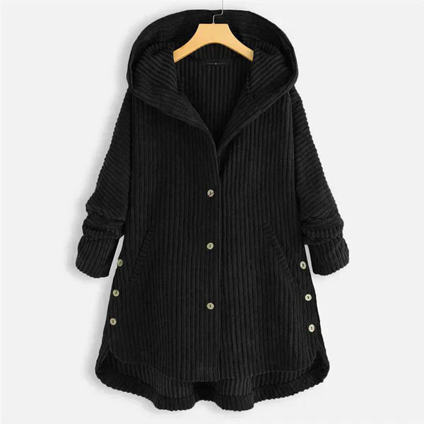 Dana™ - Ribbed Hooded Wrap.