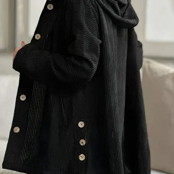 Dana™ - Ribbed Hooded Wrap.