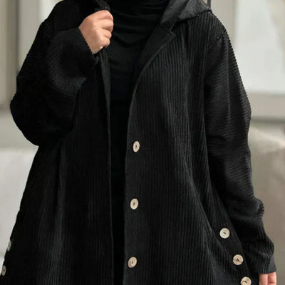 Dana™ - Ribbed Hooded Wrap.